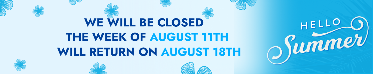  We will be closed on August 11th to 18th | KLM Auto Center 